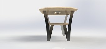 Surfboard table