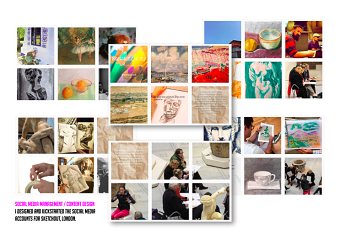 Social Media Management, Content curation and design and Community Management