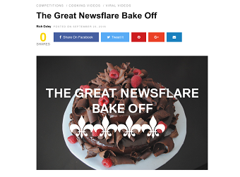 The Great Newsflare Bake Off