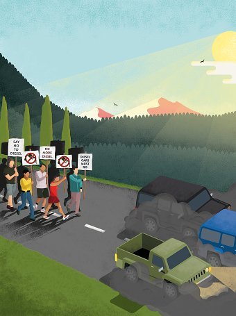 B2B Editorial Illustration