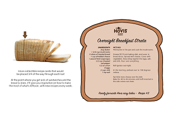 Hovis Recipe Cards