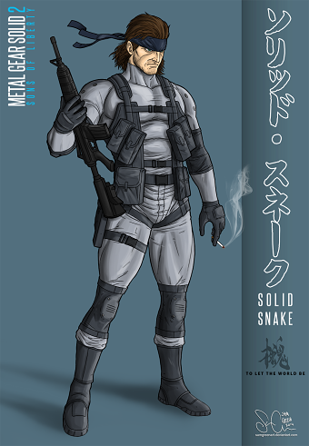 Metal Gear Solid 2 - Solid Snake