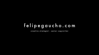 Showreel 2016.1 | Felipe Gaúcho
