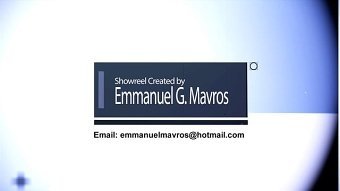 Emmanuel G. Mavros - Showreel 2016