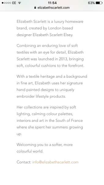 Elizabeth Scarlett Bio