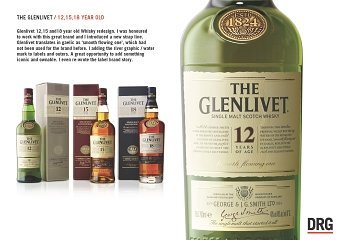 Packaging for Glenlivet