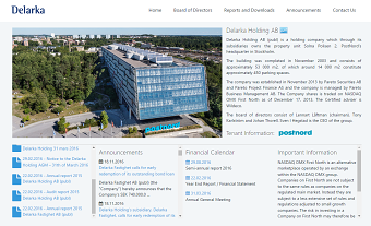 Delarka Website Redesign