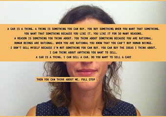 This is me. Full stop.