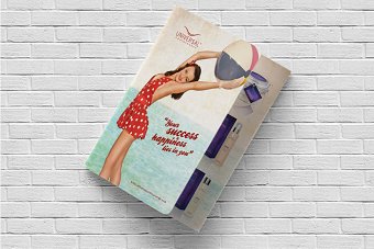 UNIVERSAL CONTOUR WRAP VINTAGE BROCHURE