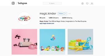 Magic Kinder 2016-17 Instagram Imagery