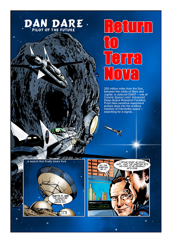 Comic strip art