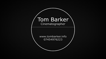 Tom Barker - Director of Photography Showreel