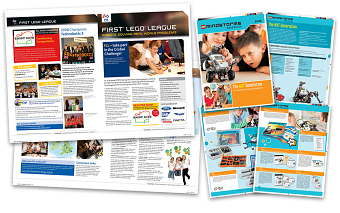 Lego brochures