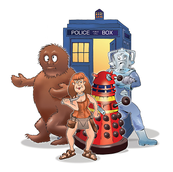Dr Who Event Illustration