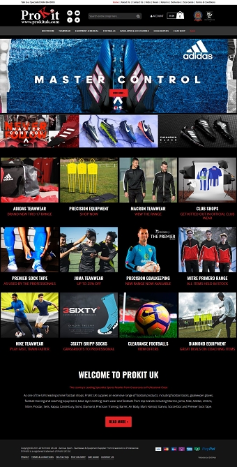 Magento Online Football Shop