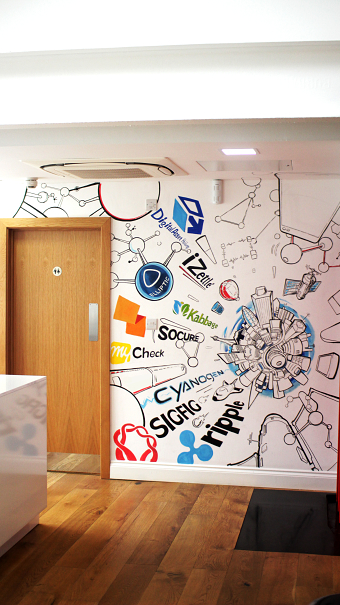 Santander Innoventures Mural project