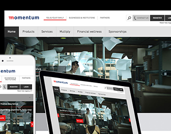 Momentum Website Redesign