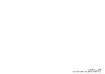 Digital/ Graphic Design Portfolio