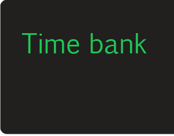 UX project: time bank