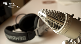 British Podcast Awards logo design