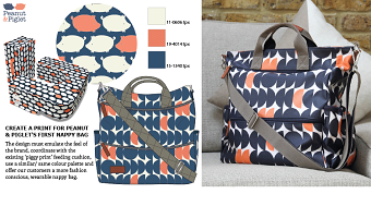 Surface pattern for a baby brand