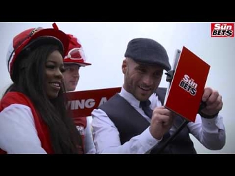 Sun Bets branding at Cheltenham Festival 2017