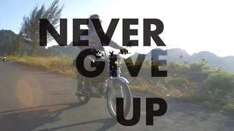 NEVER GIVE UP