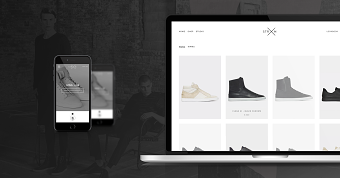 Website development for New York-based footwear brand STRxM