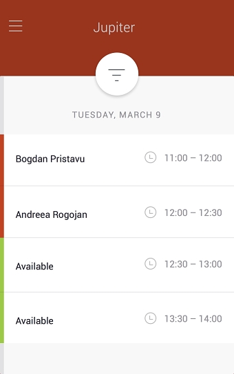 Book a Meeting Room App