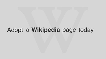 Adopt a page