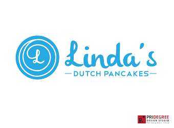 Linda's Dutch Pancakes Logo and Business card