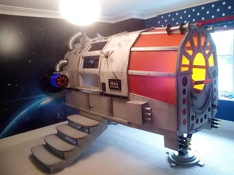 Bespoke Spaceship Bed