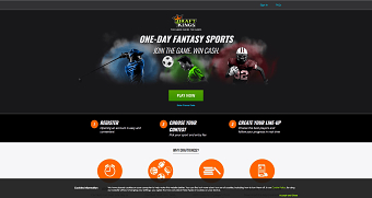 Landing Page For DraftKings