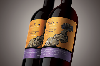 Las Pesas Garnacha Wine Label