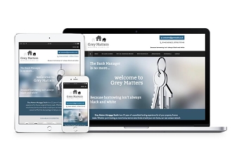 Grey Matters Mortgage Studio Website