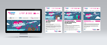 FlySafair's Fly To Your Hearts Content - Valentines' Campaign