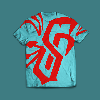 Spartan Race Final Logo on Tchirt mock-up