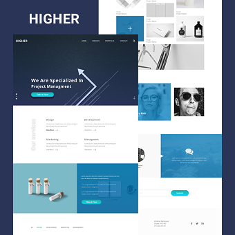 "HIGHER" Corporate website.