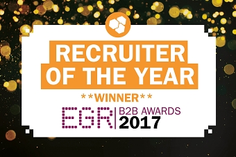 Pentasia Wins EGR Recruiter of the Year Award 2017