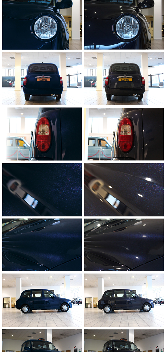 London Taxi Company TX4 LE Photoshoot - retouch photos
