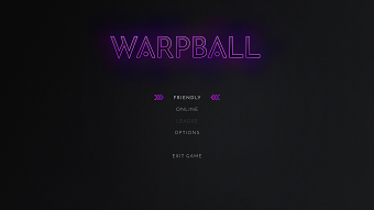 WIP - Warpball - Game UI Design