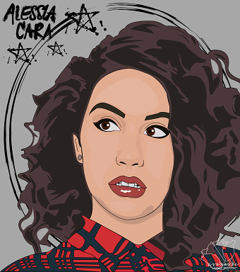 Illustration of Alessia Cara (Singer)