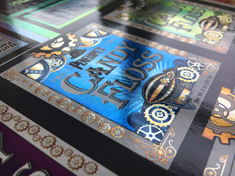 Coldfoil Chocolate labels for Universal Studios