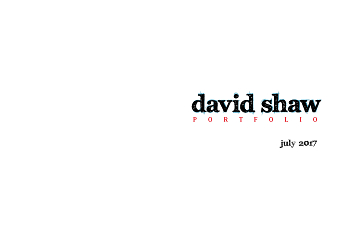 David Shaw Generic Portfolio July 17