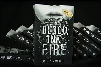 Blood, Ink and Fire, Cover Design, Branding and Marketing.