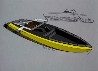 B-1  boat design