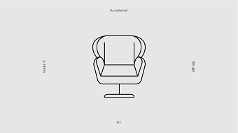 Office & Kitchen icon + ink motion
