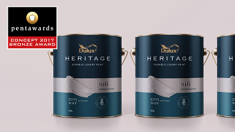 CONCEPT: DULUX Heritage packaging design