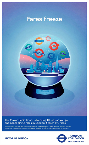 TfL Frozen Fares