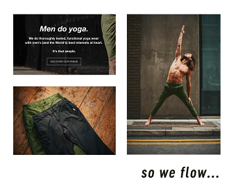 Men Do Yoga - Illustration